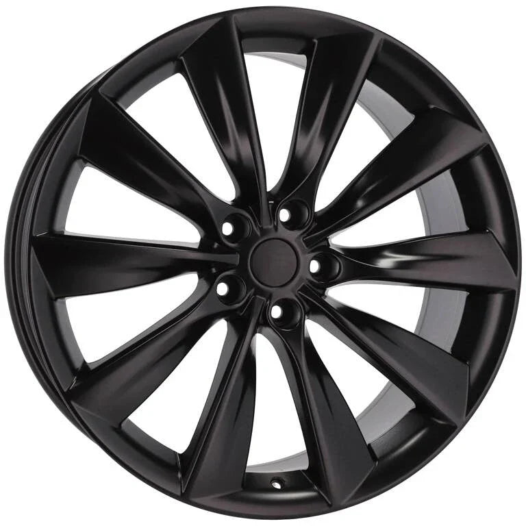 Alu kola Racing Line B1385 8.5x21 5x120 ET40 64.1 Black Half Matt | Wheelsup.cz
