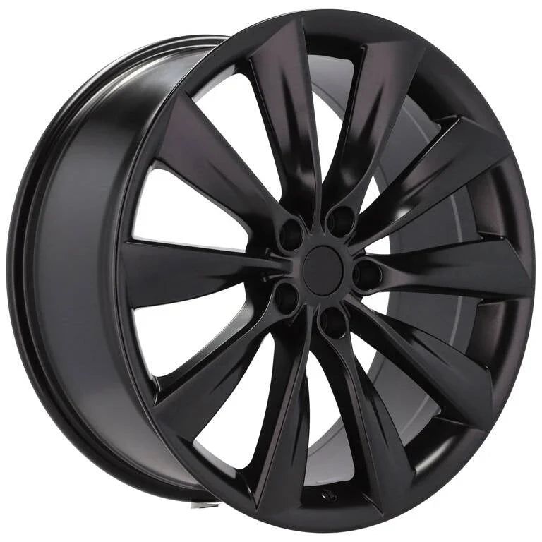 Alu kola Racing Line B1385 8.5x21 5x120 ET40 64.1 Black Half Matt | Wheelsup.cz