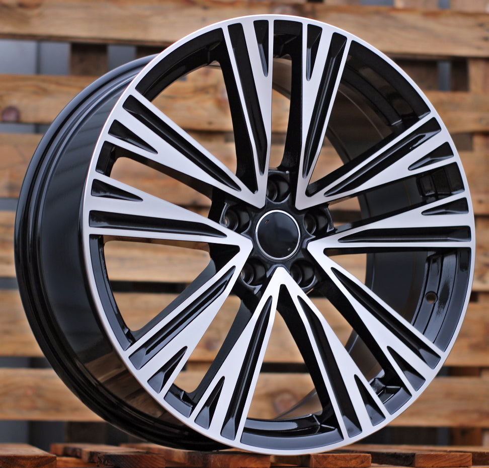 Alu kola Audi B1424 8x18 5x112 ET39 Black Polished-Alu kola-WheelsUp