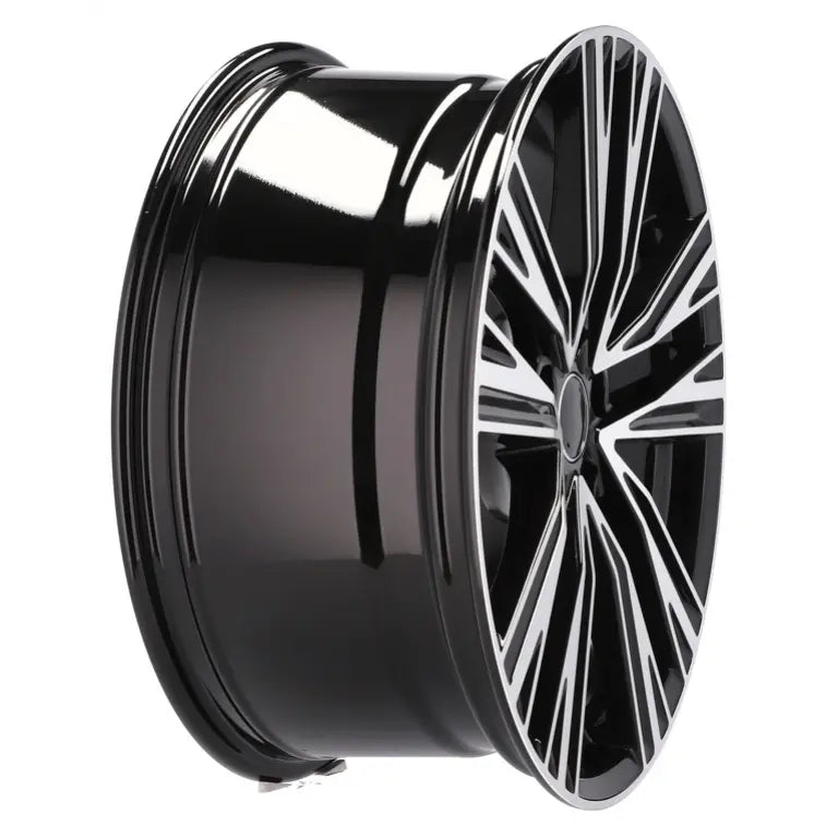 Alu kola pro Audi B1424 7.5x17 5x112 ET36 66.6 Black Polished | Wheelsup.cz