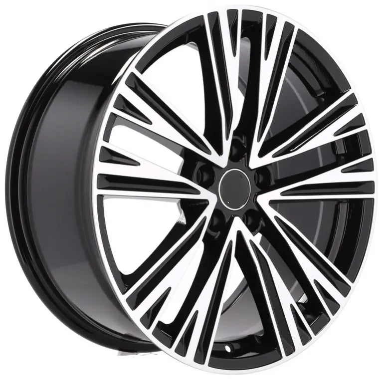 Alu kola pro Audi B1424 7.5x17 5x112 ET36 66.6 Black Polished | Wheelsup.cz