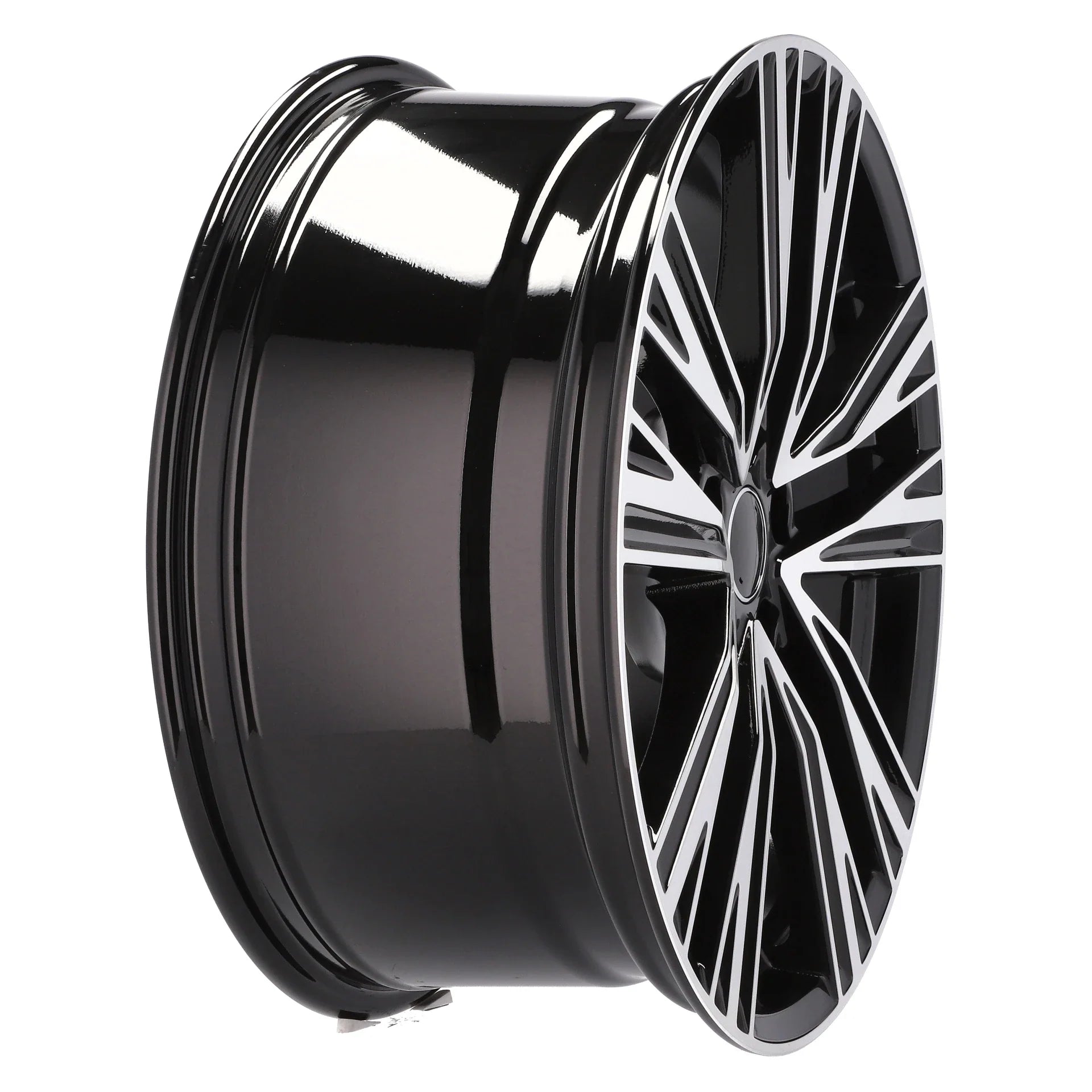 Alu kola pro Audi B1424 7.5x17 5x112 ET37 66.6 Black Polished | Wheelsup.cz