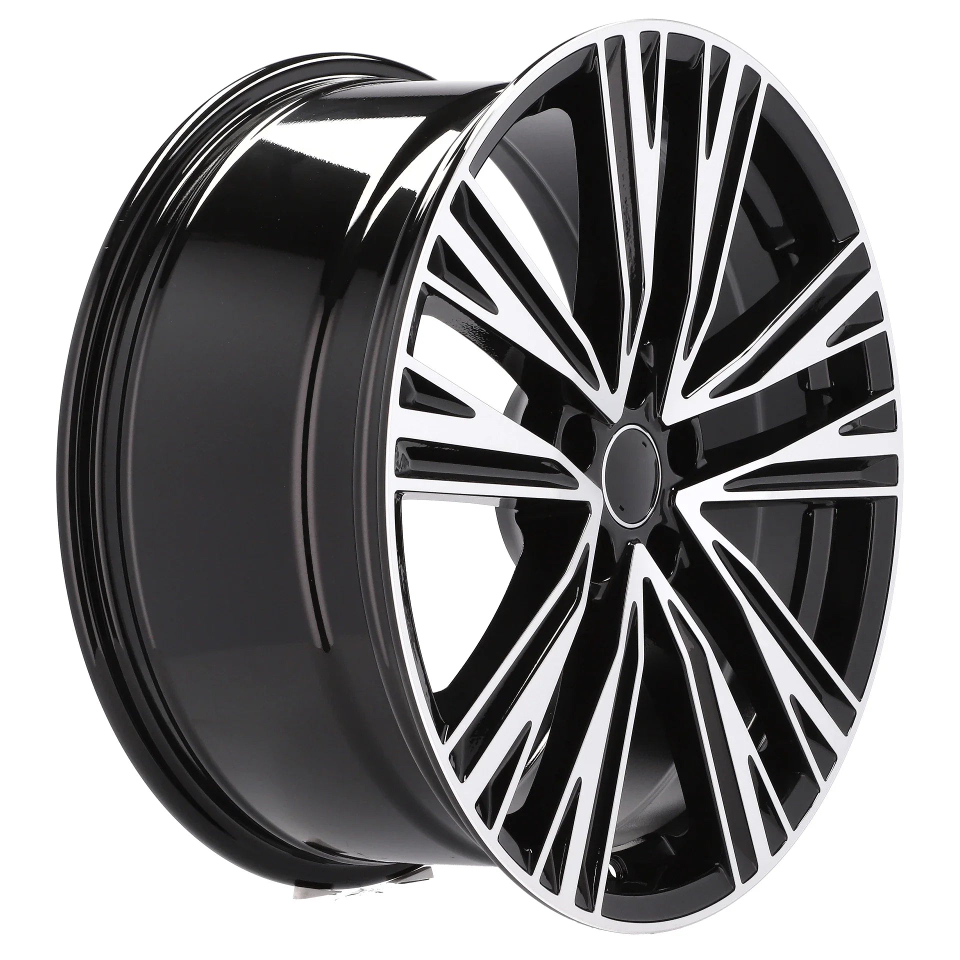 Alu kola pro Audi B1424 7.5x17 5x112 ET37 66.6 Black Polished | Wheelsup.cz