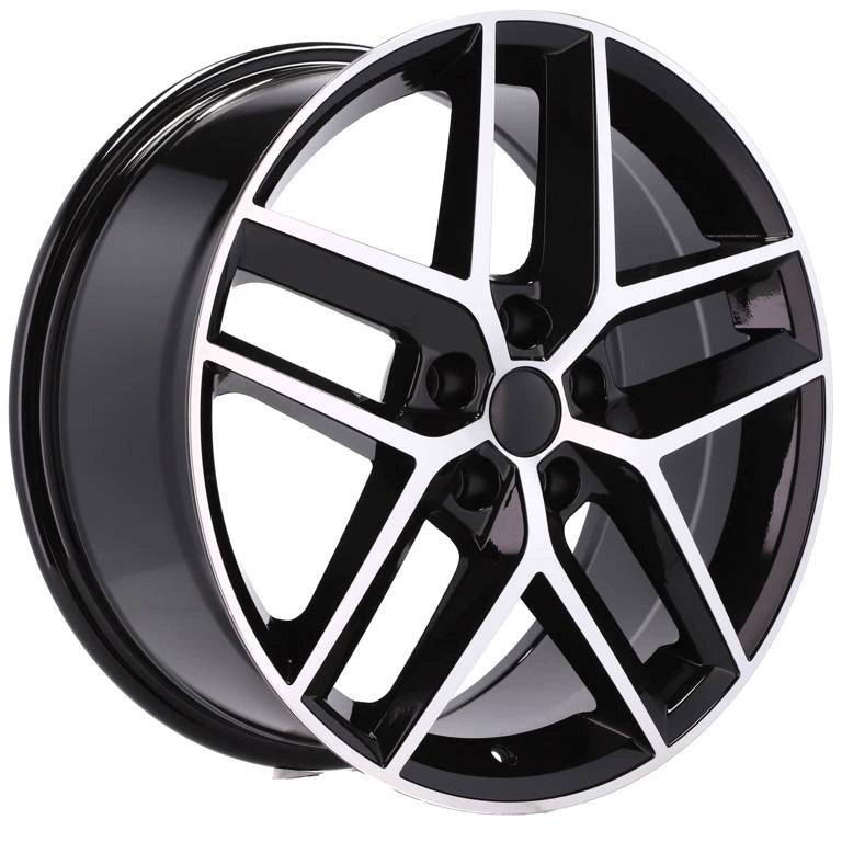 Alu kola pro Seat B1426 7.5x18 5x112 ET51 57.1 Black Polished | Wheelsup.cz