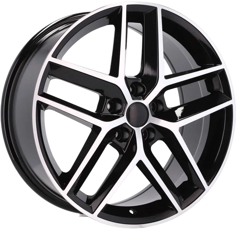 Alu kola pro Seat B1426 7.5x18 5x112 ET51 57.1 Black Polished | Wheelsup.cz