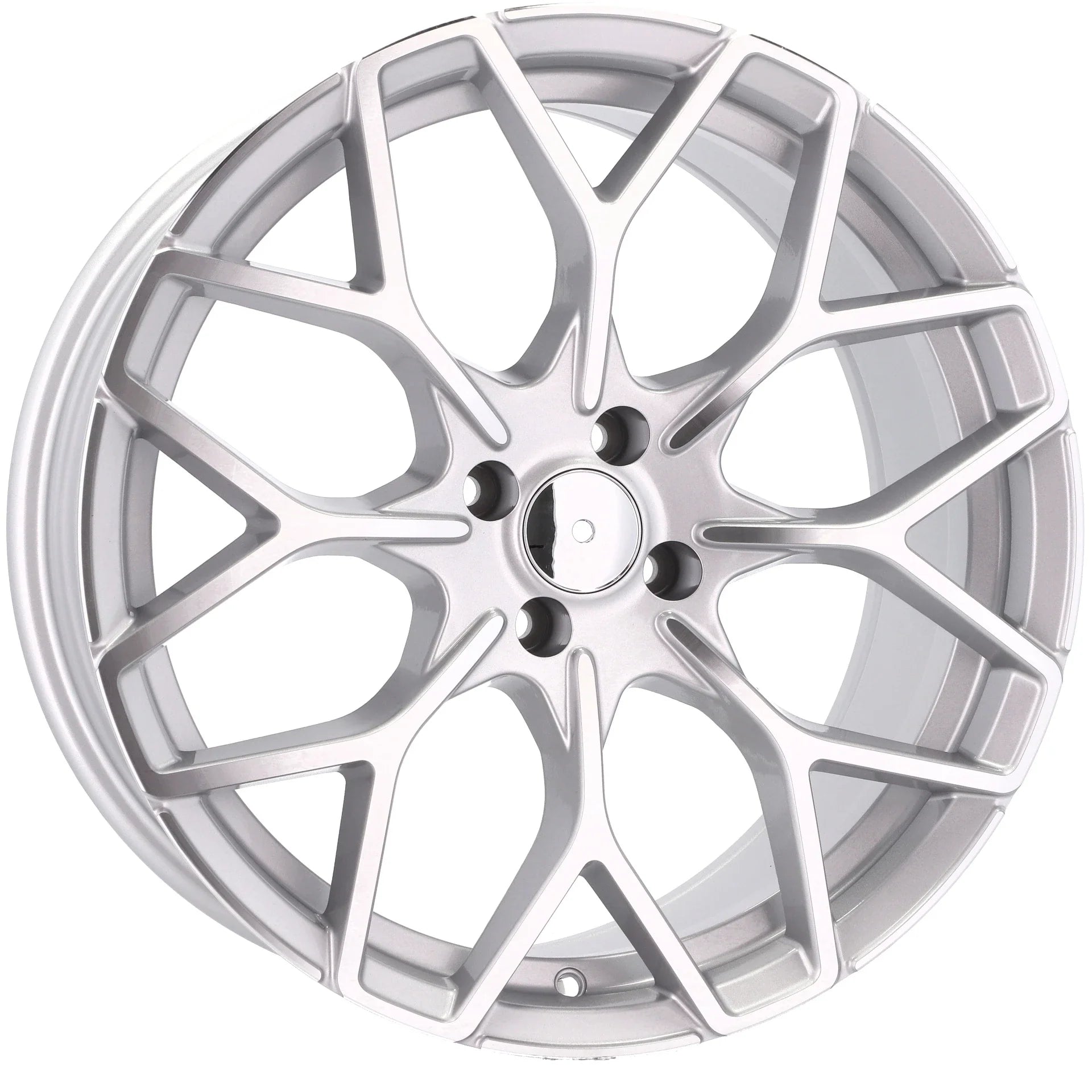 Alu kola pro Smart B1449 5.5x16 3x112 ET30 57.1 Machined Silver