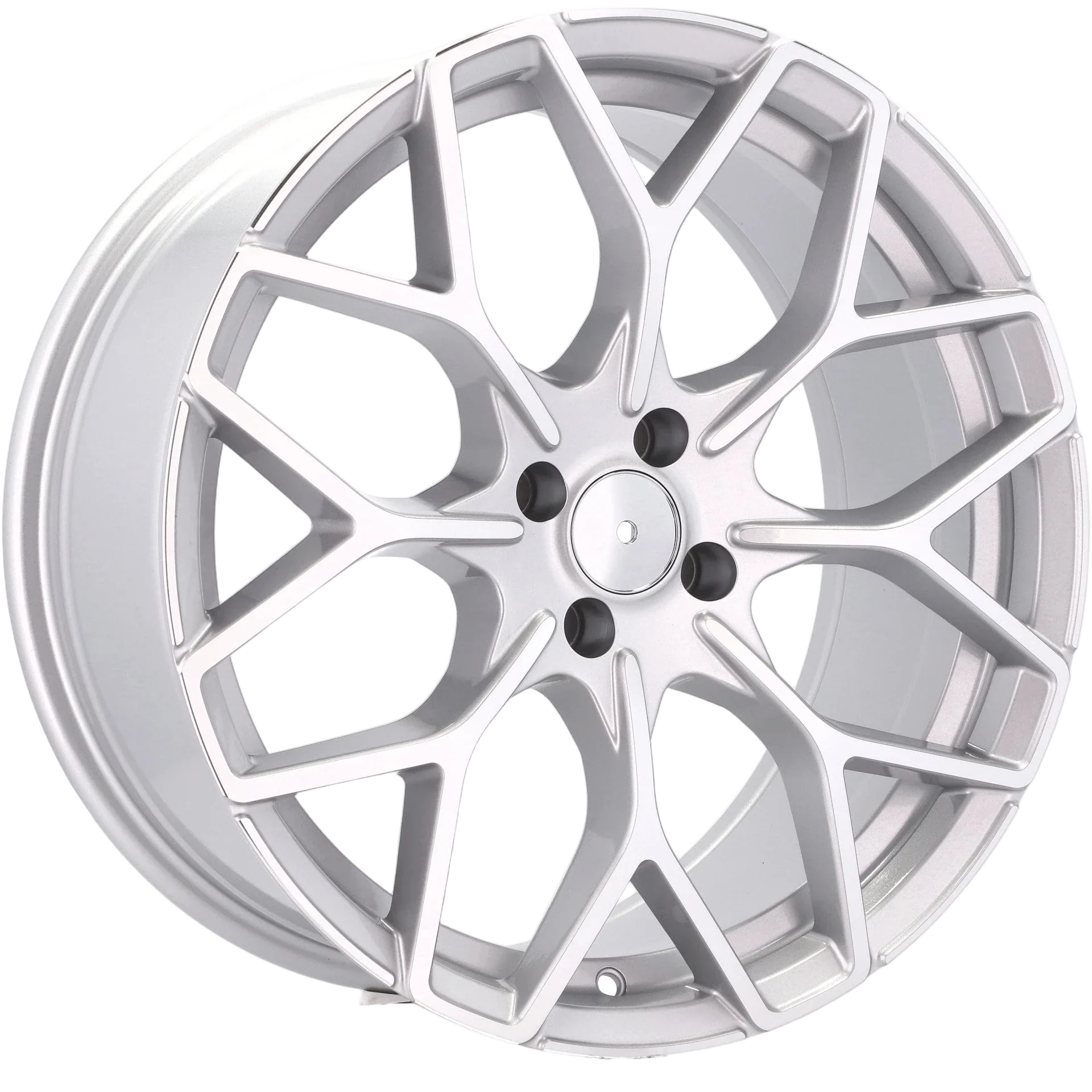 Alu kola pro Smart B1449 5.5x16 3x112 ET30 57.1 Machined Silver | Wheelsup.cz