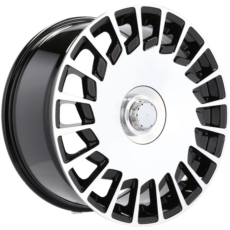 Alu kola pro Mercedes B1464 9.5x19 5x112 ET40 66.6 Black Polished | Wheelsup.cz