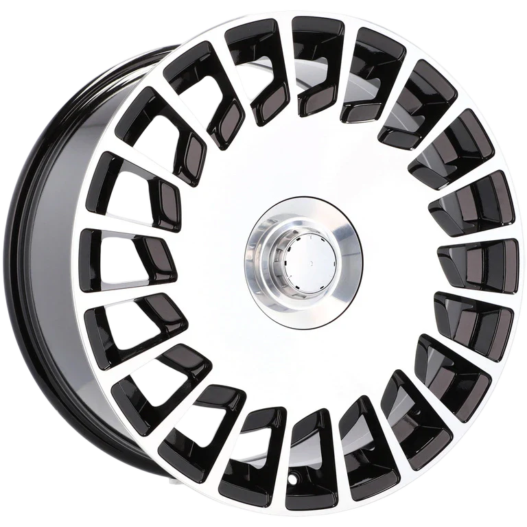 Alu kola pro Mercedes B1464 9.5x19 5x112 ET40 66.6 Black Polished | Wheelsup.cz