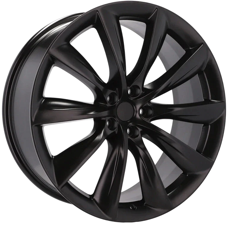 Alu kola Racing Line B1469 9x22 5x120 ET35 64.1 Black Half Matt | Wheelsup.cz