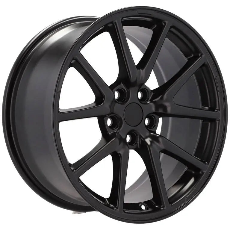 Alu kola pro Tesla B1503 8.5x18 5x114.3 ET40 64.1 Black Half Matt | Wheelsup.cz