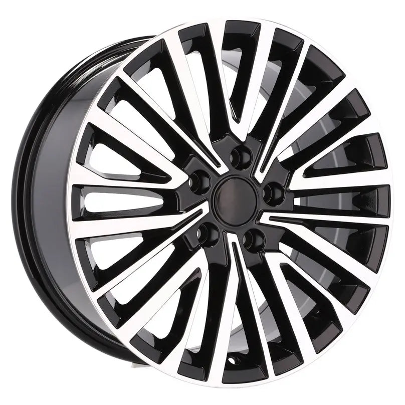 Alu kola pro Volkswagen B1515 7x17 5x120 ET55 65.1 Black Polished | Wheelsup.cz