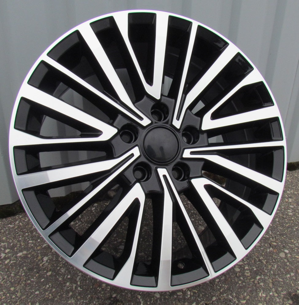Alu kola pro Volkswagen B1515 8x20 5x120 ET45 65.1 Black Polished | Wheelsup.cz