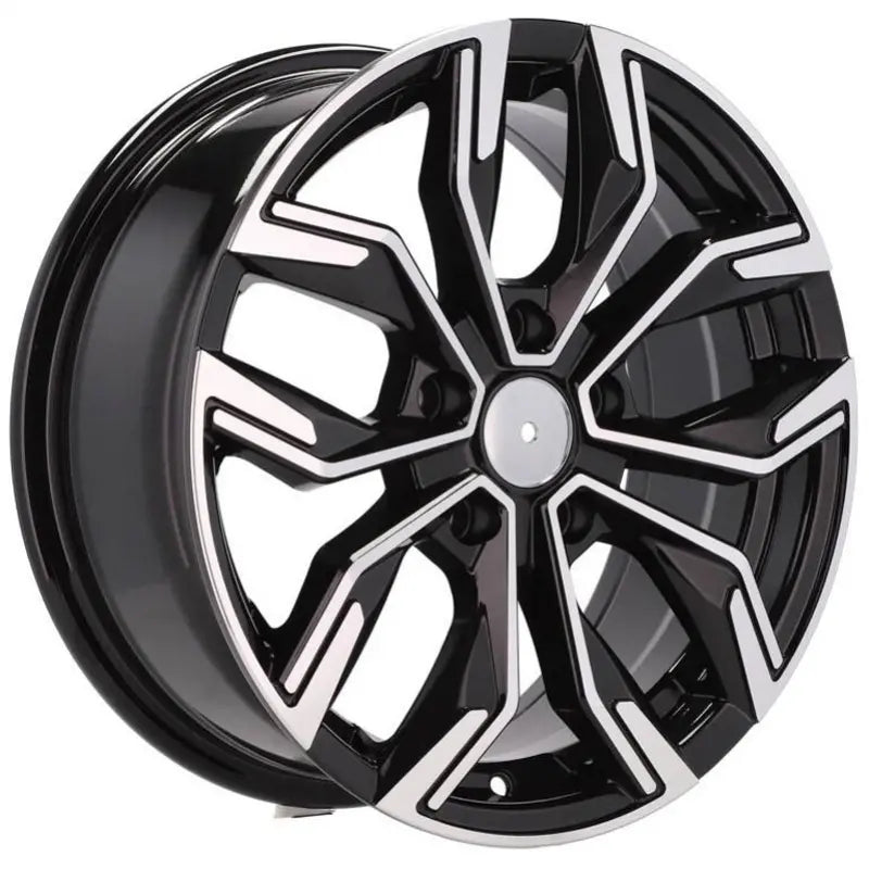Alu kola pro Renault B1518 6.5x16 5x114.3 ET41 66.1 Black Polished | Wheelsup.cz