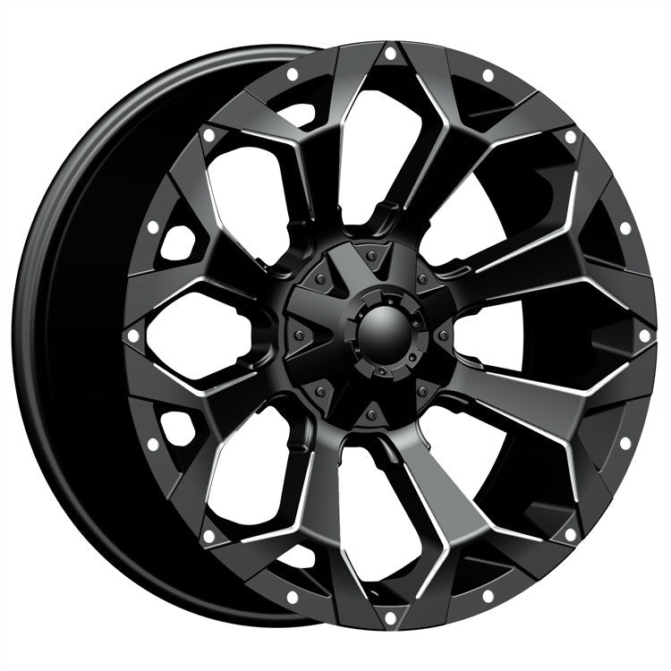 Alu kola Racing Line B1521 9x18 6x139.7 ET0 černá, Offroad WheelsUp