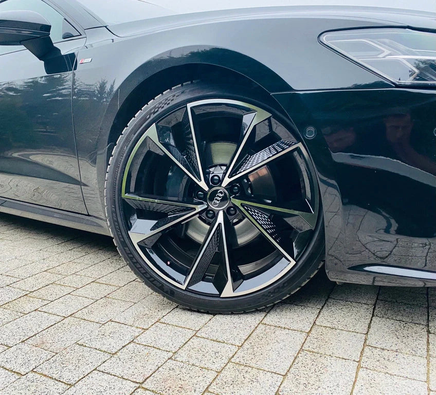 Alu kola Racing Line B1566 8x18 5x112 ET38 černá, Audi WheelsUp