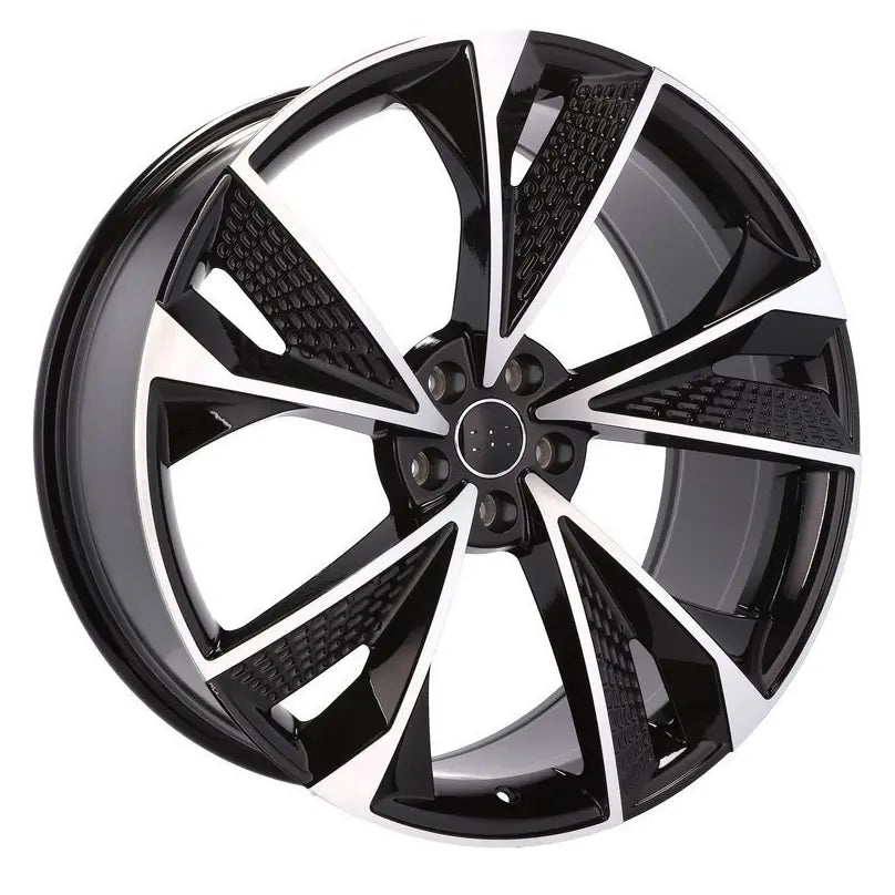 Alu kola pro Audi B1566 8x18 5x112 ET31 66.6 Black Polished | Wheelsup.cz