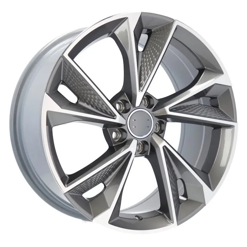 Alu kola pro Audi B1566 8x18 5x112 ET31 66.6 Grey Polished | Wheelsup.cz