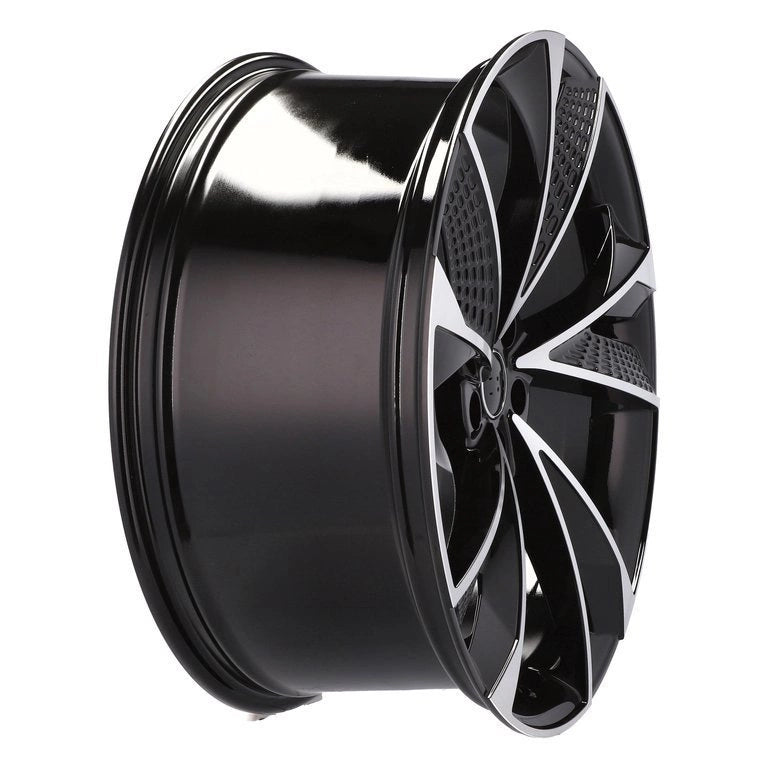 Alu kola pro Audi B1566 8.5x20 5x112 ET35 66.6 Black Polished | Wheelsup.cz