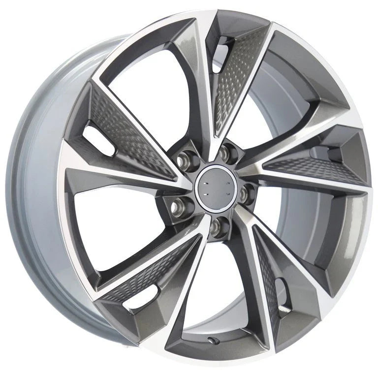 Alu kola pro Audi B1566 9x20 5x112 ET31 66.6 Grey Polished | Wheelsup.cz