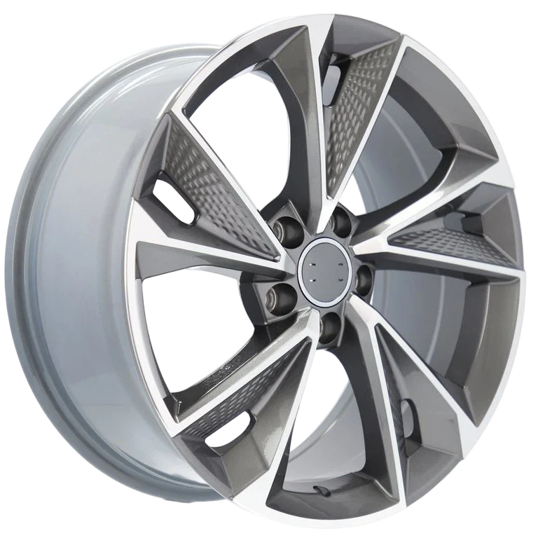 Alu kola pro Audi B1566 8.5x20 5x112 ET35 66.6 Grey Polished | Wheelsup.cz