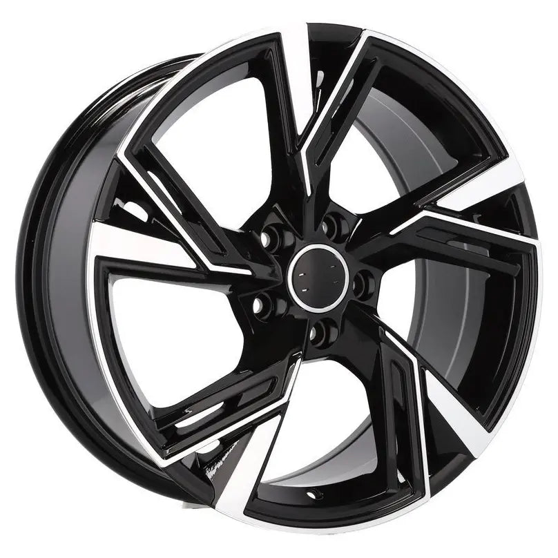 Alu kola pro Audi B1571 8x18 5x112 ET35 66.6 Black Polished | Wheelsup.cz