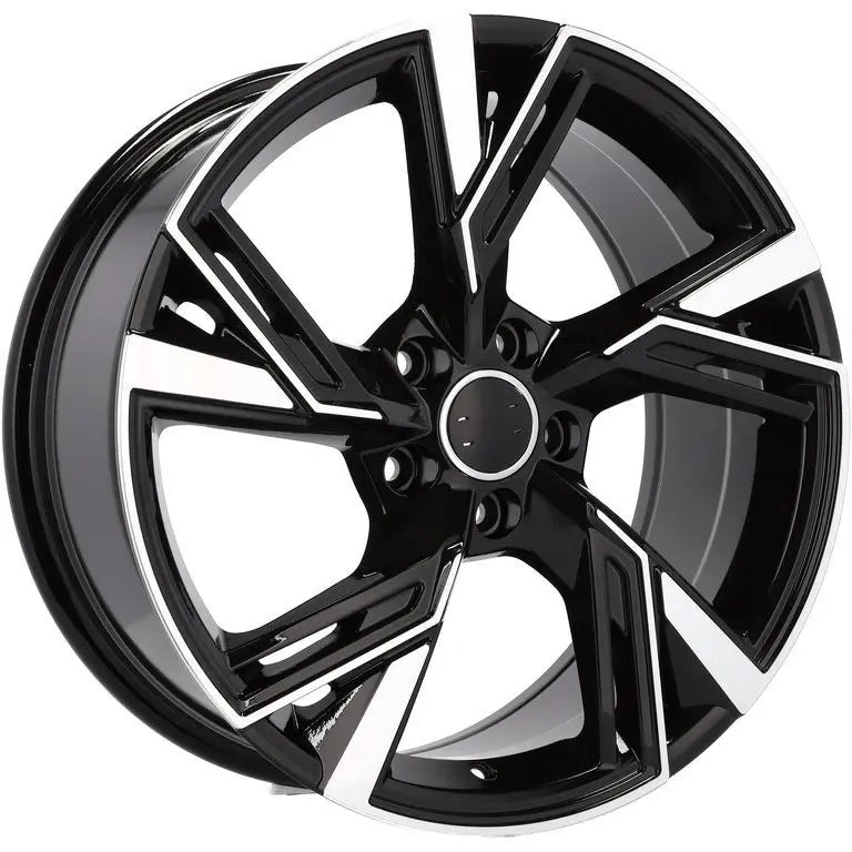Alu kola pro Audi B1571 8.5x19 5x112 ET30 66.6 Black Polished | Wheelsup.cz