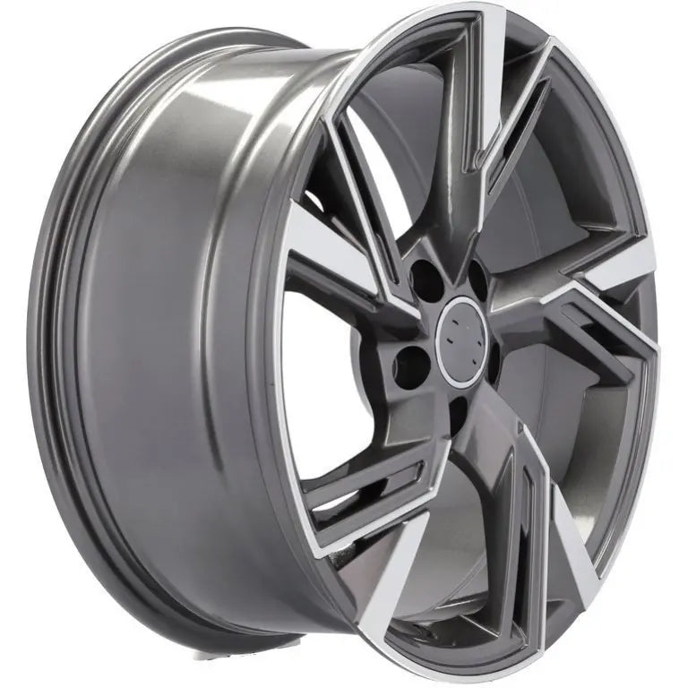 Alu kola pro Audi B1571 8x18 5x112 ET30 66.6 Grey Polished | Wheelsup.cz