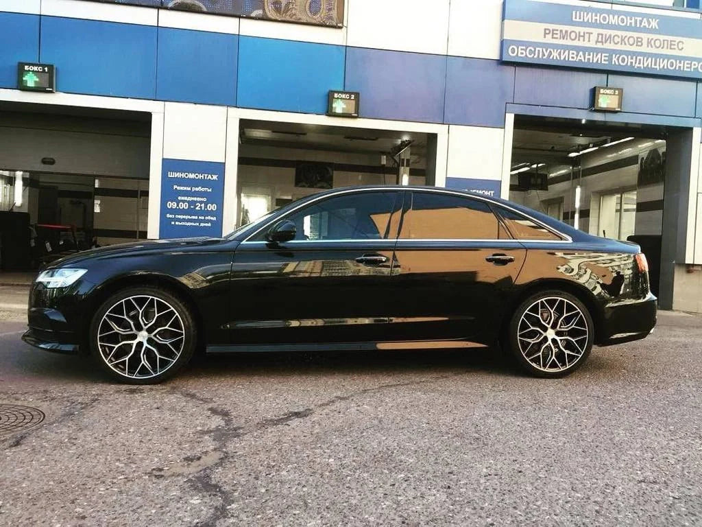 Alu kola replika Vossen B1604 10.5x23 5x112 ET25 66.6 Black Polished | Wheelsup.cz
