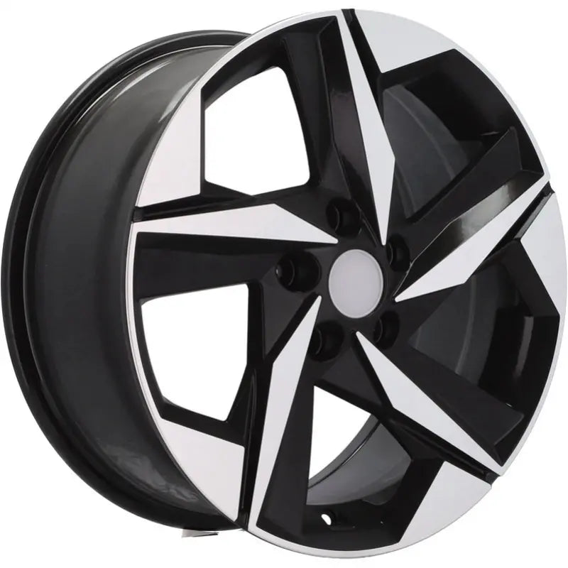 Alu kola pro Hyundai B1622 6x15 5x114.3 ET45 67.1 Black Polished | Wheelsup.cz