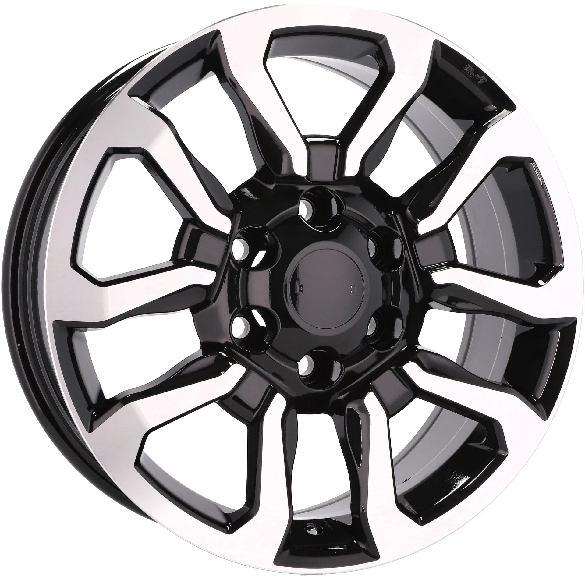 Alu kola pro Toyota B1623 7.5x17 6x139.7 ET30 106.1 Black Polished | Wheelsup.cz