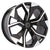Alu kola pro Audi B1637 10x22 5x112 ET21 66.6 Black Polished