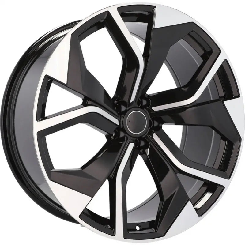 Alu kola pro Audi B1637 9x20 5x112 ET25 66.6 Black Polished | Wheelsup.cz