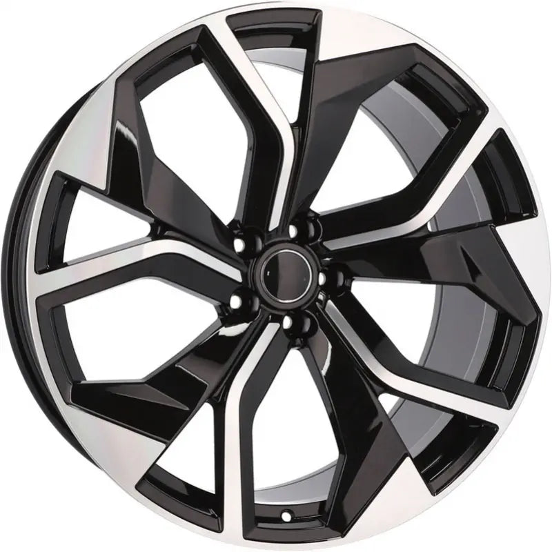 Alu kola pro Audi B1637 9x20 5x112 ET25 66.6 Black Polished | Wheelsup.cz