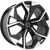 Alu kola pro Audi B1637 9.5x21 5x112 ET20 66.6 Black Polished