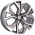 Alu kola pro Audi B1637 10x22 5x112 ET26 66.6 Grey Polished