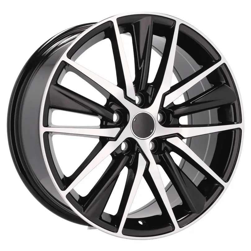 Alu kola pro Toyota B1638 7.5x17 5x114.3 ET45 60.1 Black Polished | Wheelsup.cz