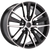 Alu kola pro Toyota B1638 7.5x17 5x114.3 ET45 60.1 Black Polished