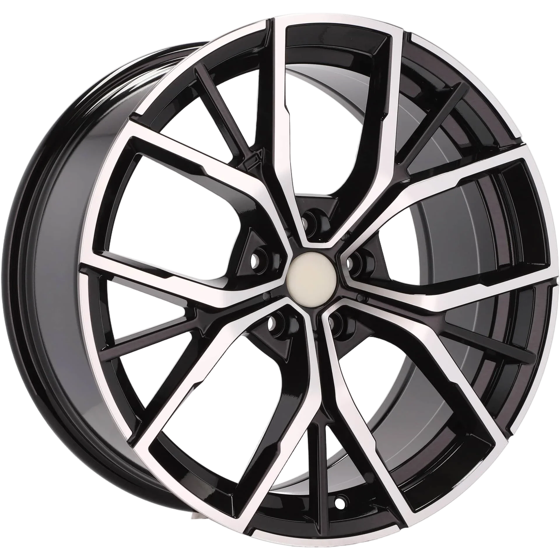 Alu kola pro BMW B1667 8x19 5x112 ET30 66.6 Black Polished | Wheelsup.cz