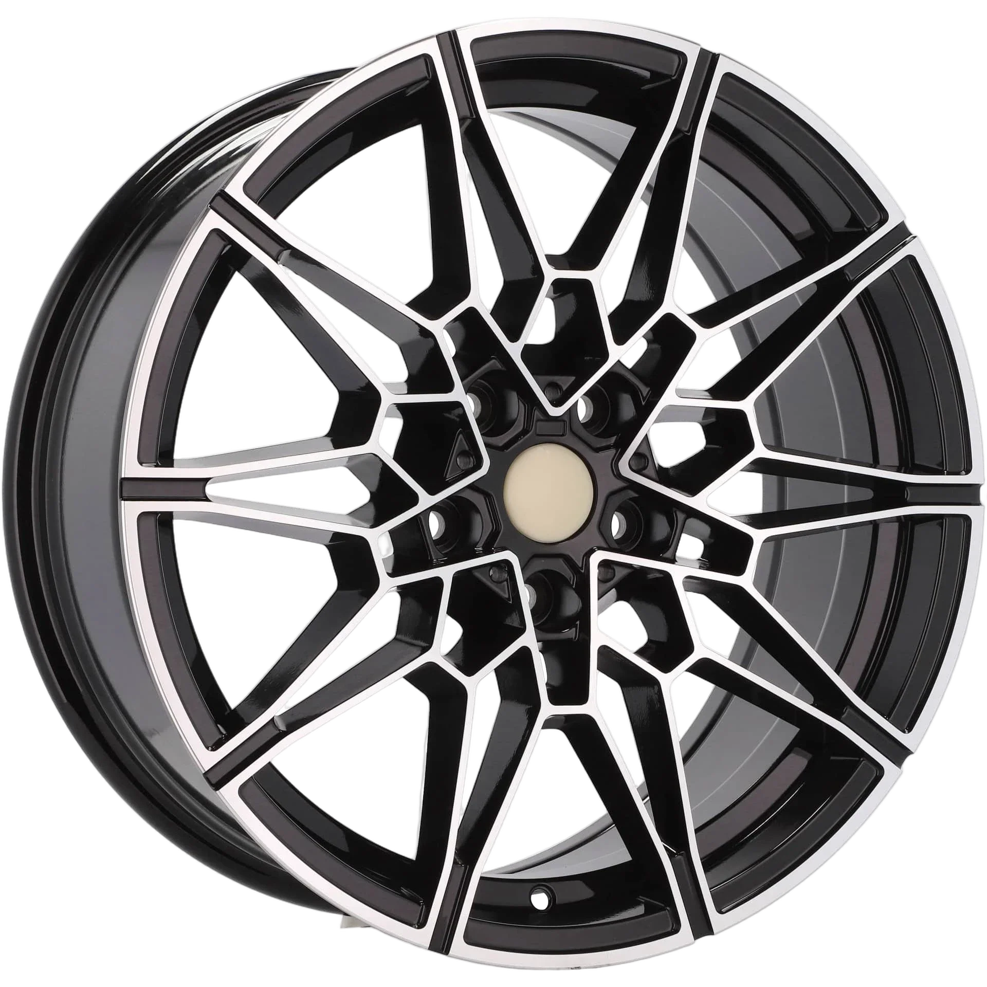 Alu kola pro BMW B1674 9x19 5x112 ET40 66.6 Black Polished | Wheelsup.cz