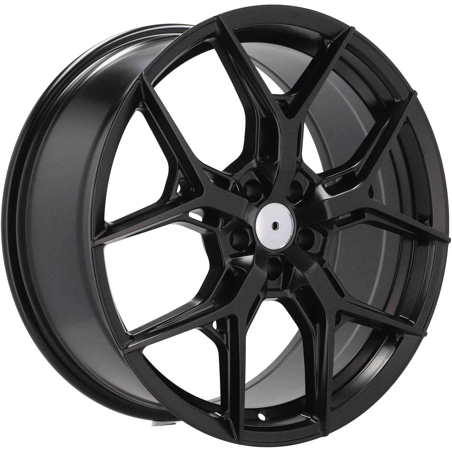 Alu kola Racing Line B1696 8.5x20 5x108 ET40 63.4 Black Half Matt | Wheelsup.cz