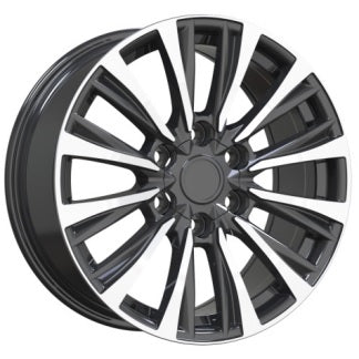 Alu kola Racing Line B1778 8x18 6x139.7 ET25 černá, Toyota WheelsUp