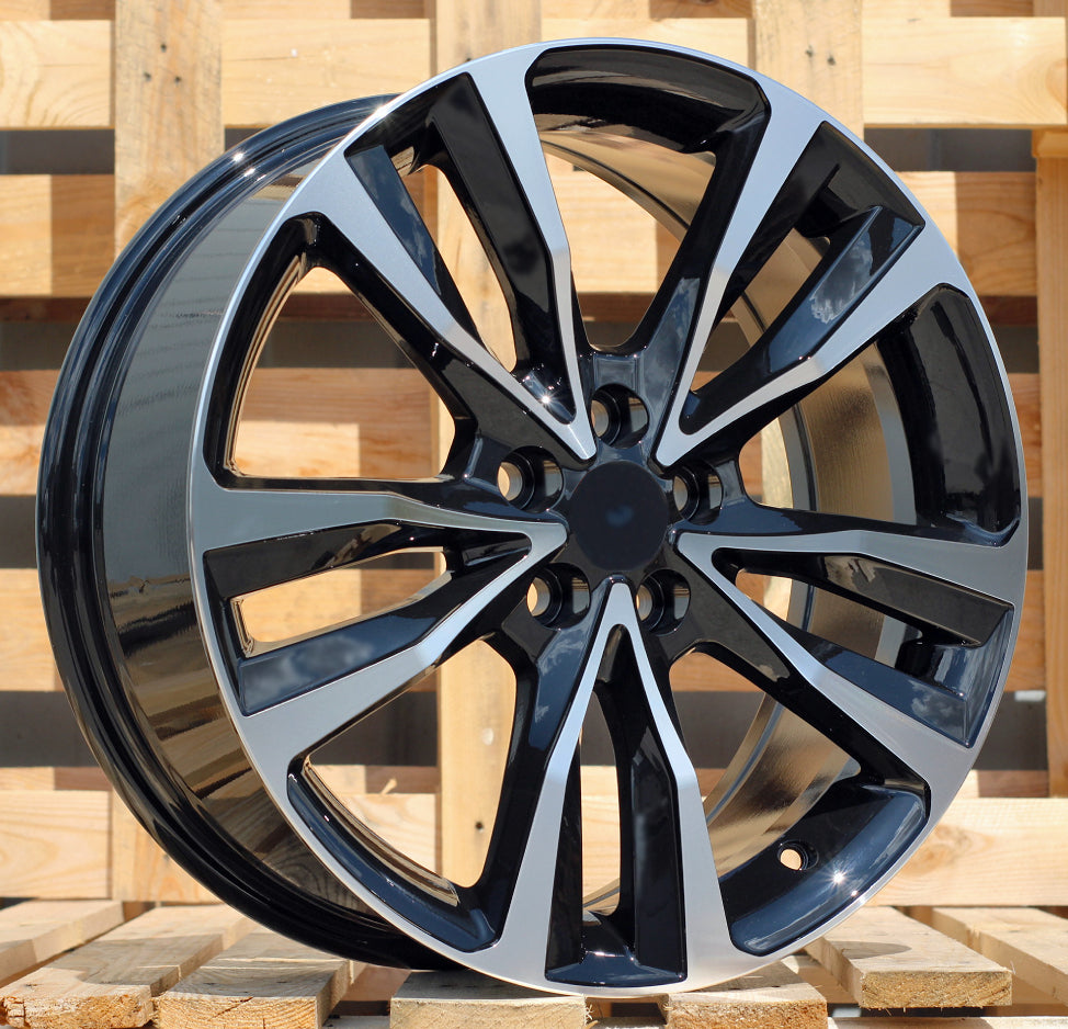 Alu kola Racing Line B1784 7x17 5x100 ET40 černá, Toyota WheelsUp