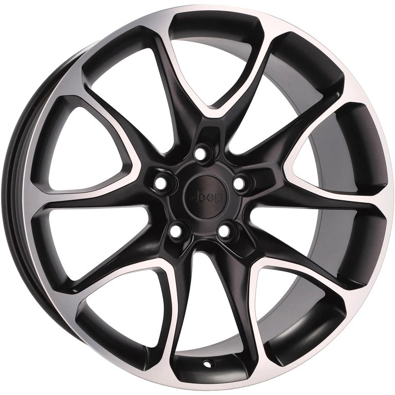 Alu kola pro Jeep B1790 9x20 5x127 ET32 71.6 Black Polished | Wheelsup.cz