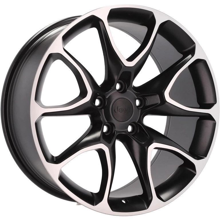 Alu kola pro Jeep B1790 9x20 5x127 ET32 71.6 Black Polished | Wheelsup.cz