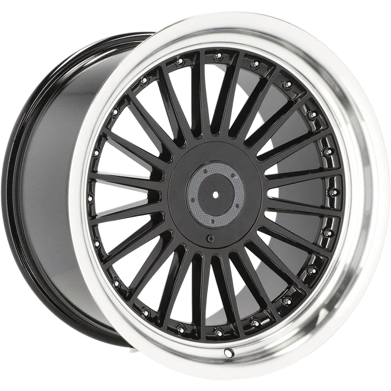 Alu kola pro BMW B1803 8.5x18 5x120 ET20 74.1 Black & Polished Lip | Wheelsup.cz