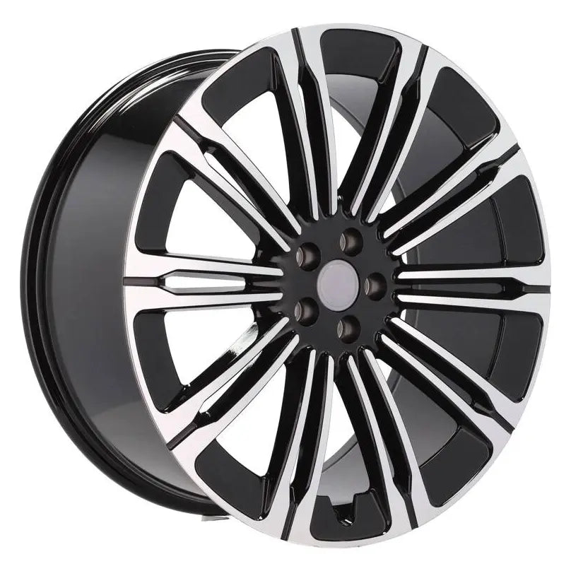 Alu kola pro Land Rover B1808 8.5x19 5x108 ET45 63.4 Black Polished | Wheelsup.cz