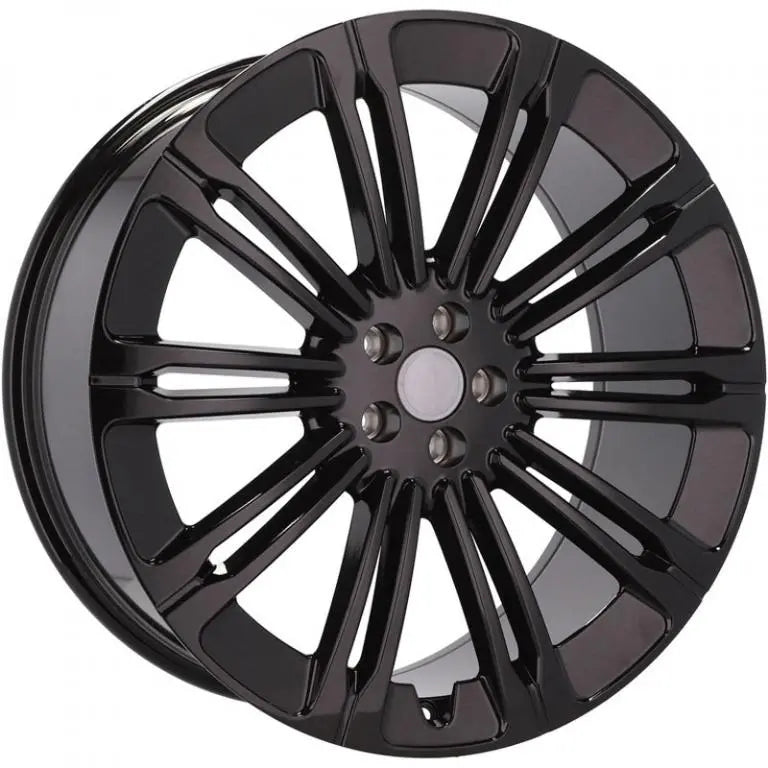 Alu kola pro Land Rover B1808 8.5x19 5x108 ET45 63.4 Black Half Matt | Wheelsup.cz