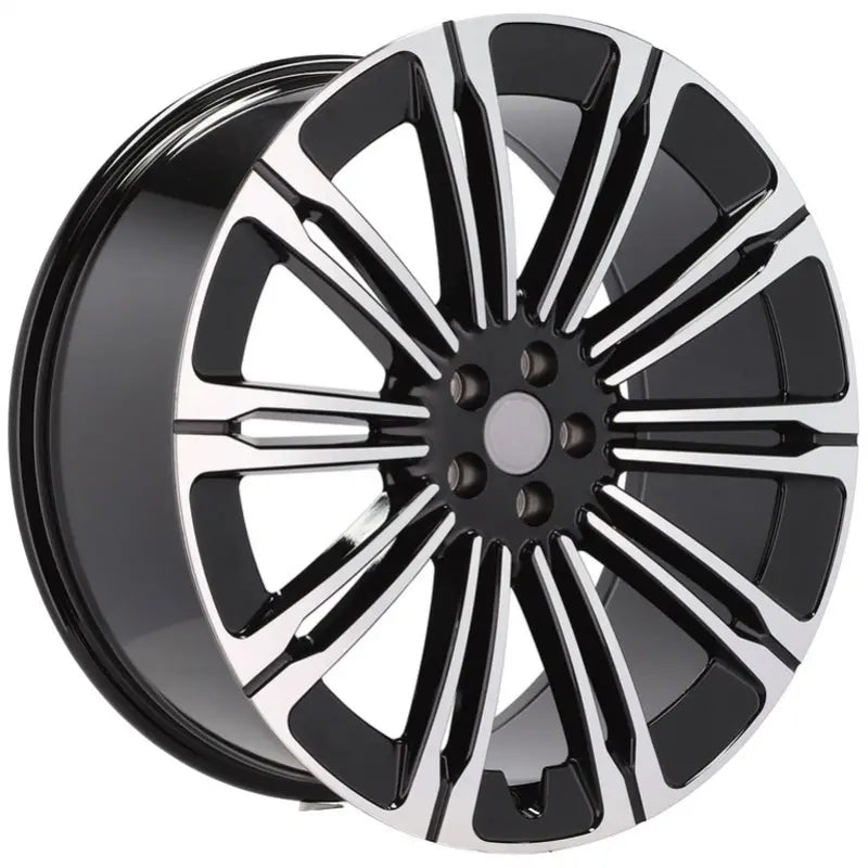 Alu kola pro Land Rover B1808 8.5x19 5x108 ET45 63.4 Black Polished | Wheelsup.cz