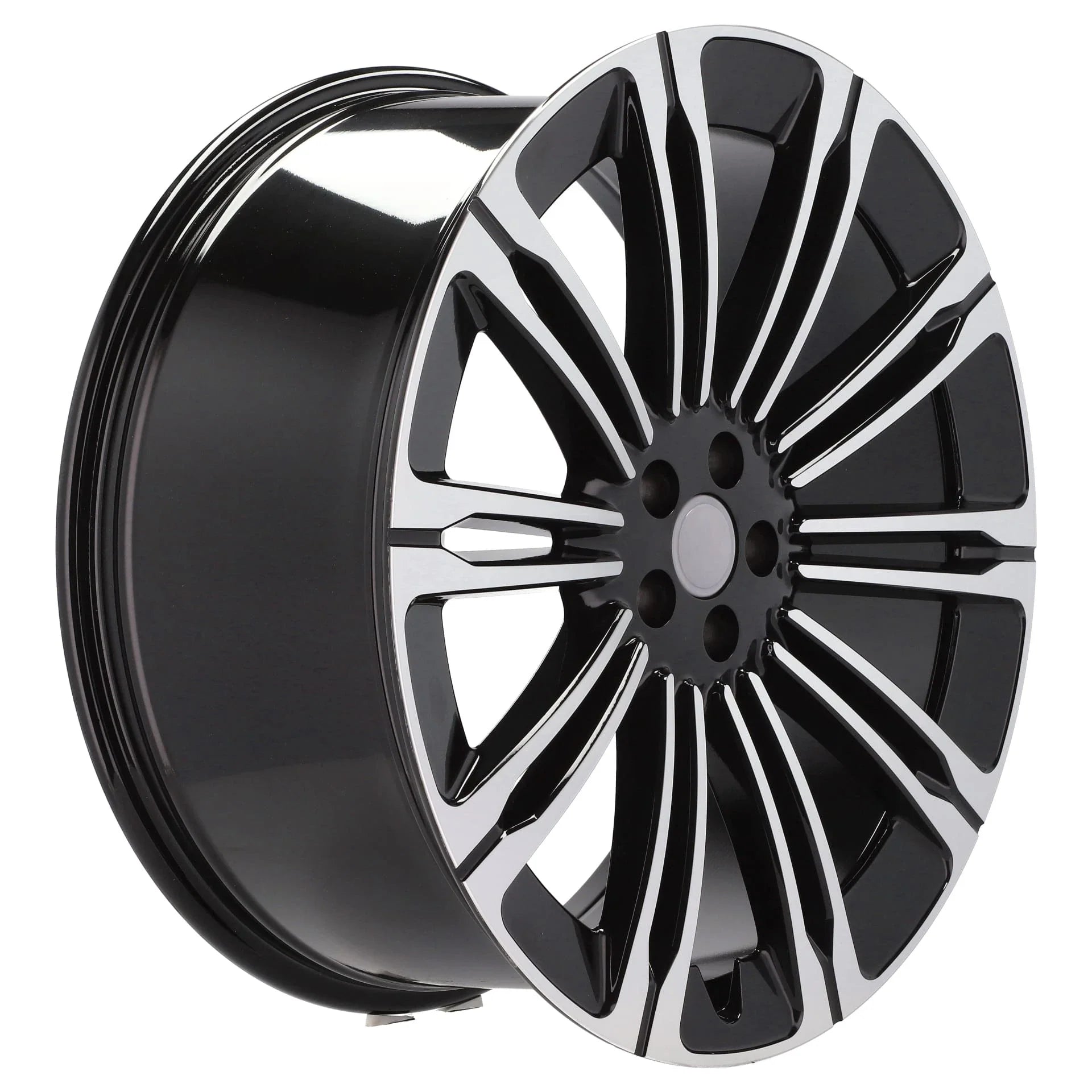 Alu kola pro Land Rover B1808 9.5x22 5x108 ET45 63.4 Black Polished | Wheelsup.cz